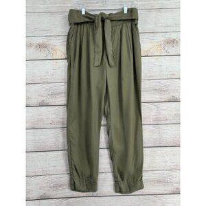 Cartonnier Anthropologie Pleated Pants Women's Size 8 Green